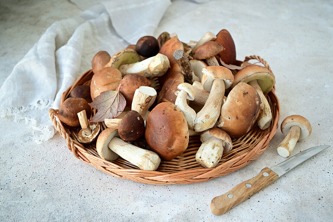 Wild mushrooms