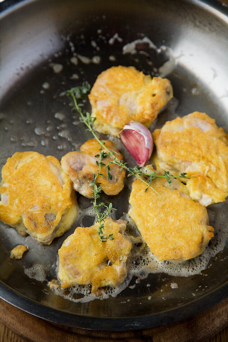 Breaded sweetbread