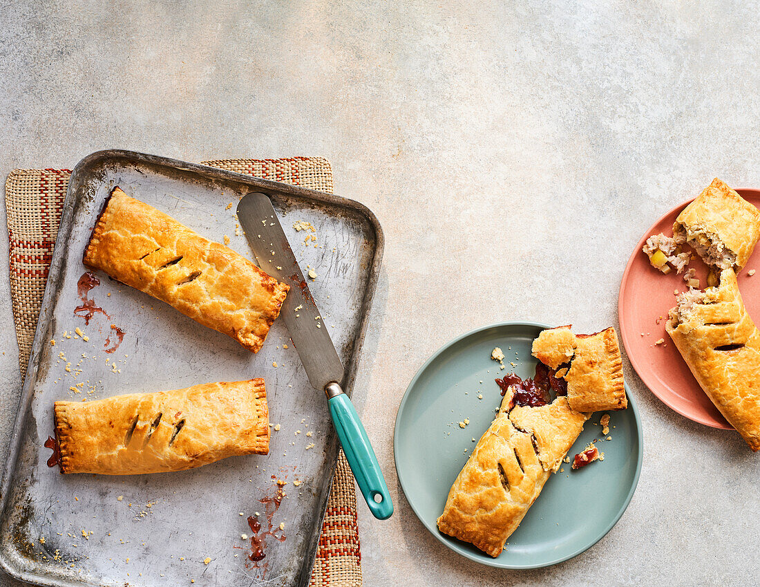 Bedfordshire Clangers – gefülltes Gebäck mit Talgkruste