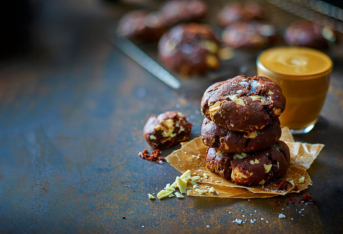 Double Chocolate Chip Cookies