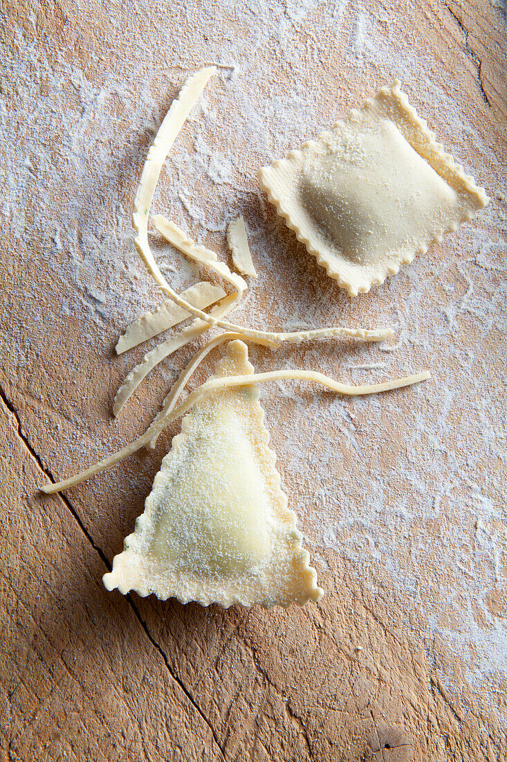 Hausgemachte Ravioli