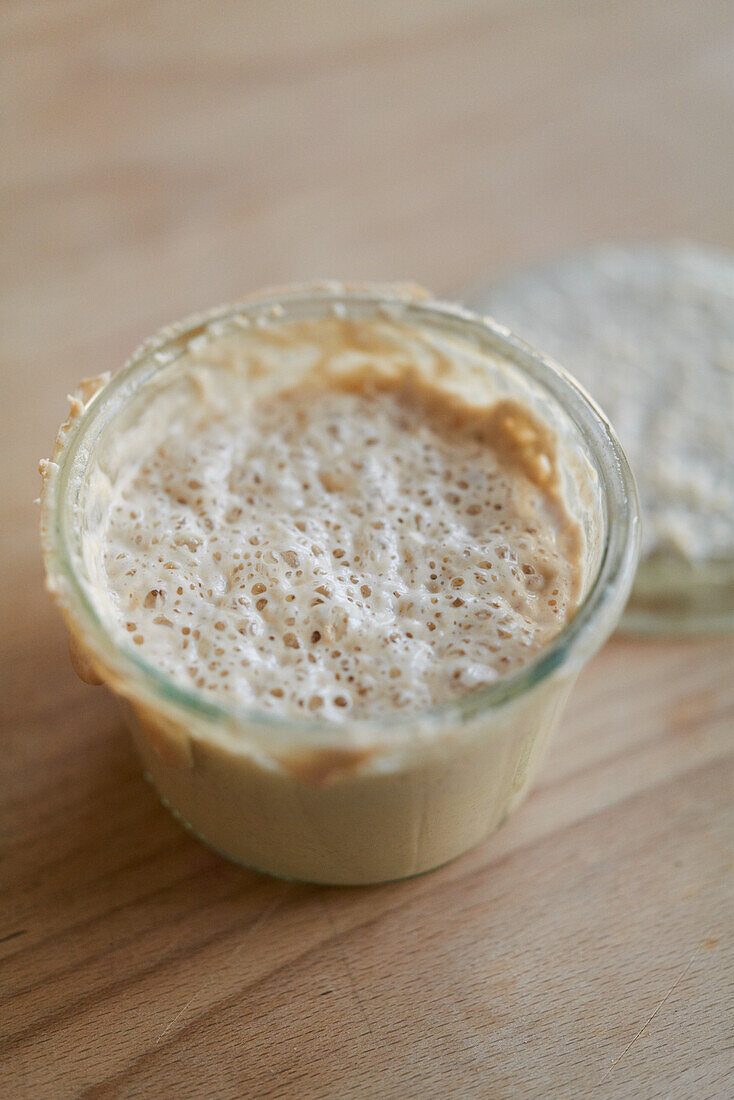 Whole wheat sourdough starter