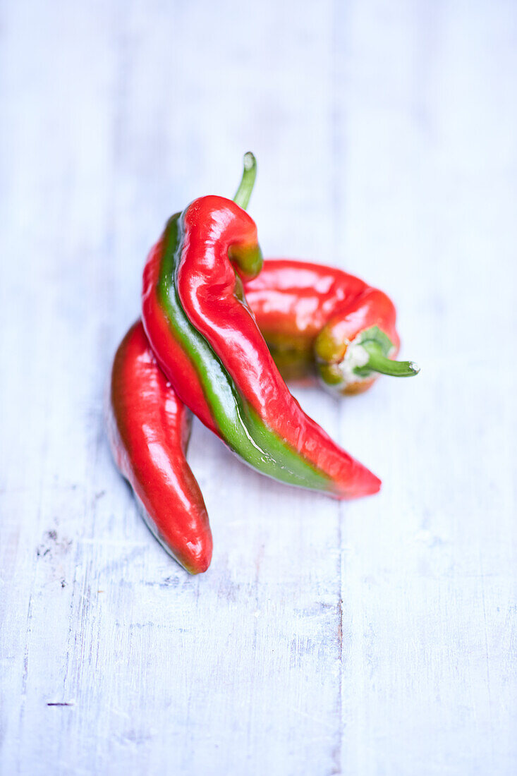 Organic red-green pepper