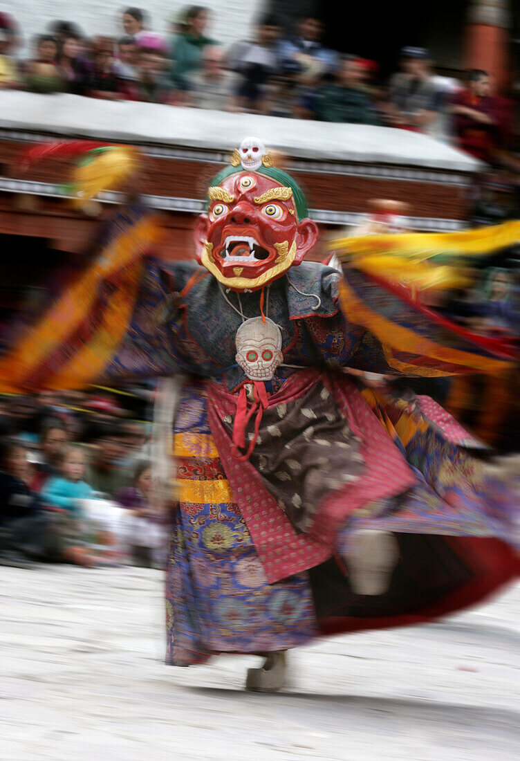 Lama dancer, Hemis Festival, Leh, Ladakh, India\n