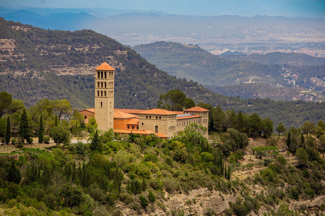 Abadia de Montserrat Monastery, Catalonia, Spain, Europe\n