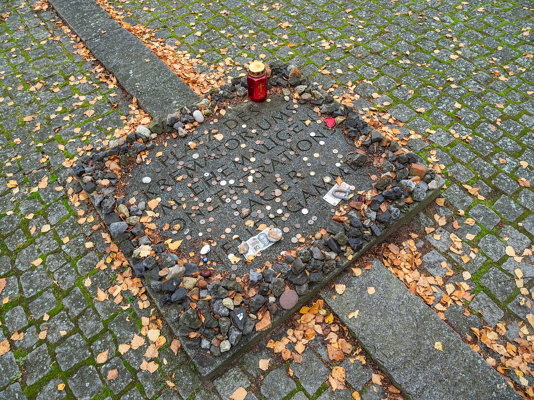 Memorial in Neuengamme concentration camp 1938-1945, the largest concentration camp in Northwest Germany, Europe\n