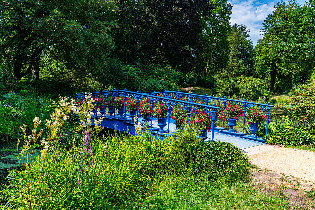 Muskau (Muskauer) Park, UNESCO-Welterbe, Bad Muskau, Sachsen, Deutschland, Europa