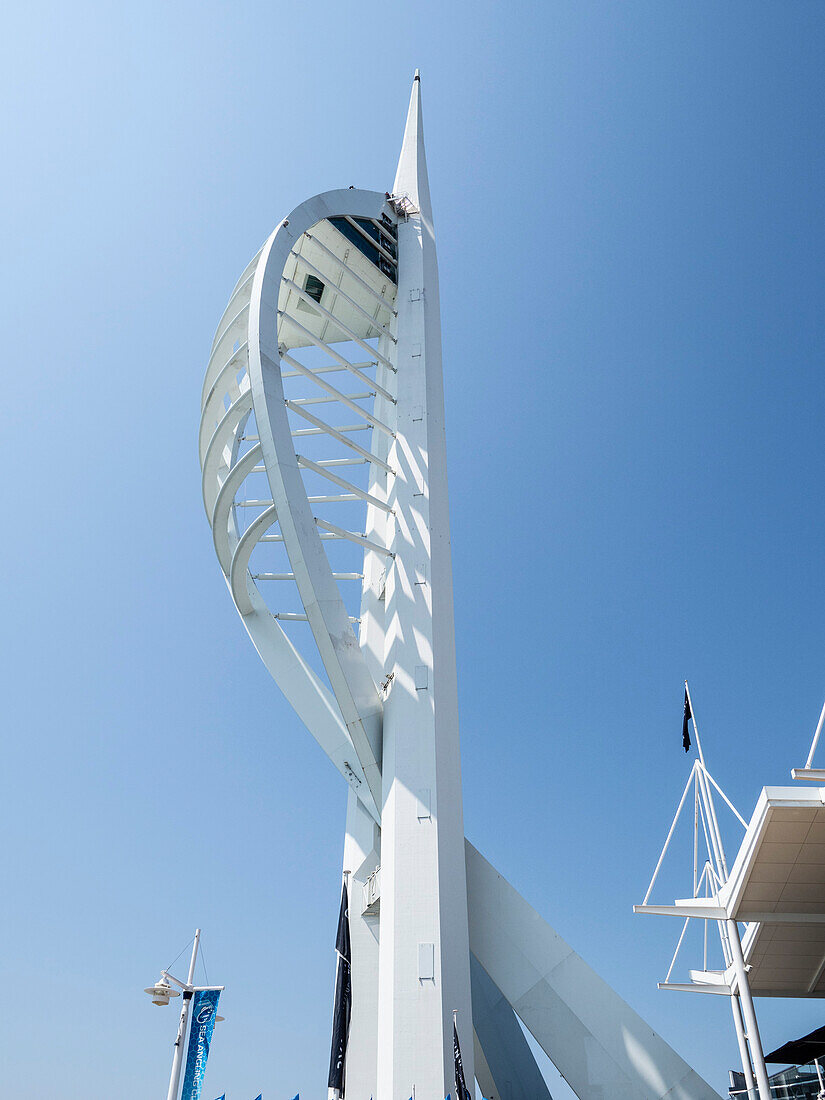 Spinnaker Tower, Gunwharf Quays, Portsmouth, Hampshire, England, United Kingdom, Europe\n