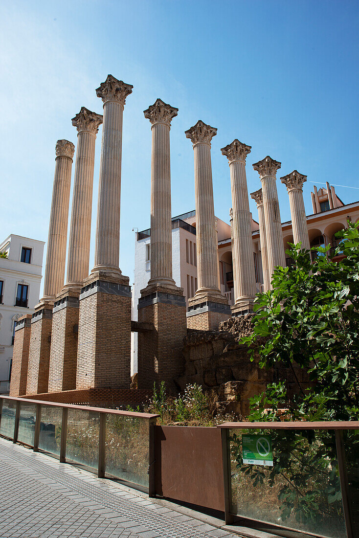 Römischer Tempel, Córdoba, Andalusien, Spanien, Europa