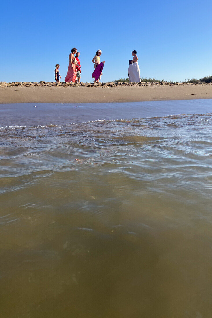 Ruimar beach in the Ebro Delta, Tarragona, Spain\n