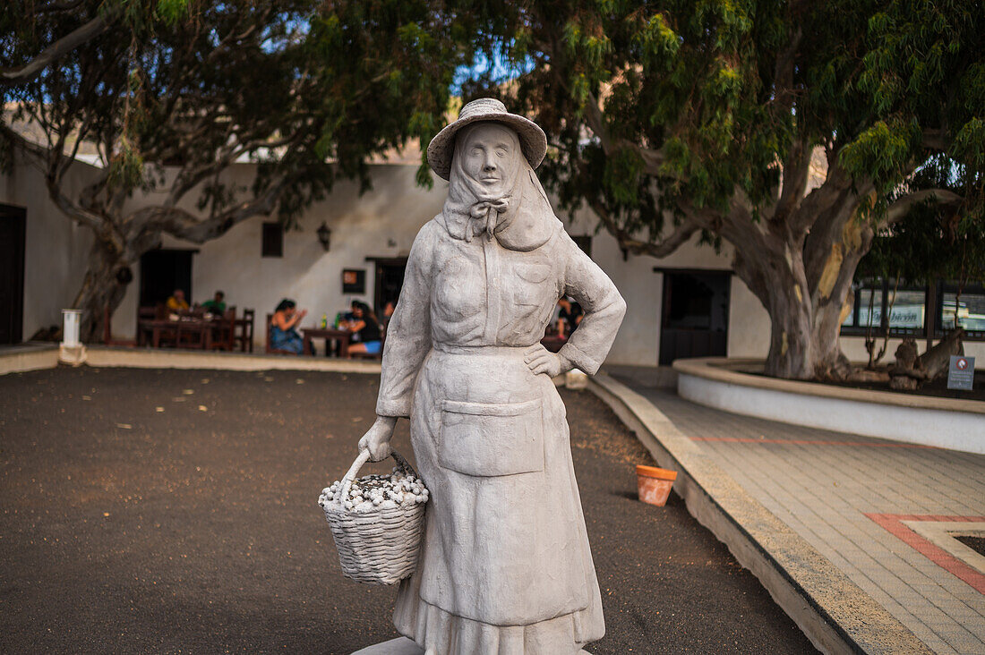 La Geria, Hauptweinanbaugebiet von Lanzarote, Kanarische Inseln, Spanien