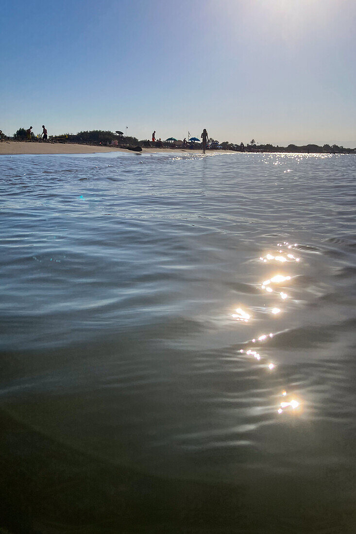 Ruimar beach in the Ebro Delta, Tarragona, Spain\n