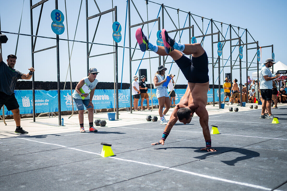 Lanzarote Summer Challenge, Internationale Crossfit-Meisterschaft auf Lanzarote, Spanien.