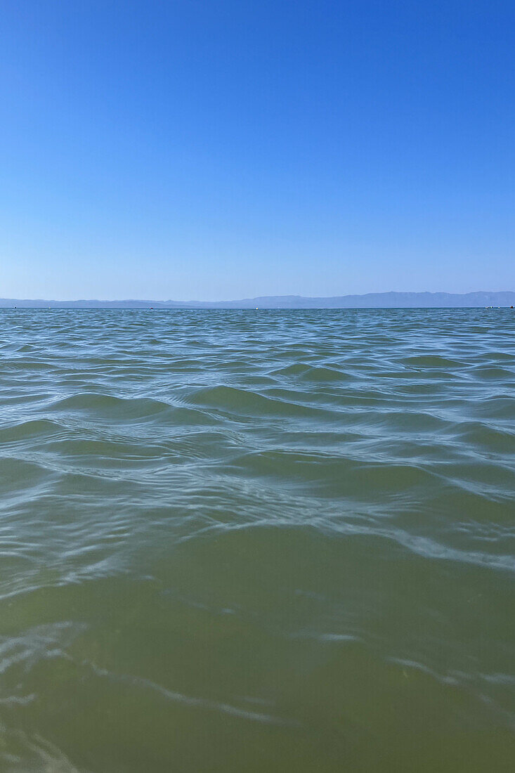 Strand von Ruimar im Ebro-Delta, Tarragona, Spanien