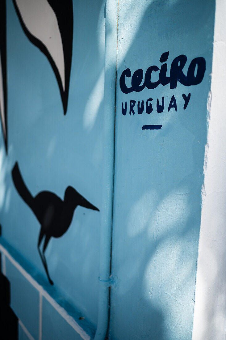 Ceciro aus Uruguay beim Asalto International Urban Art Festival in Zaragoza, Spanien