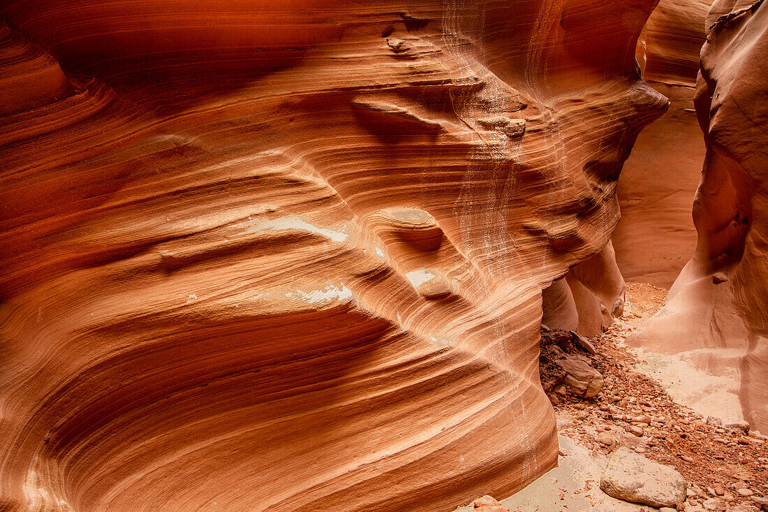 Der geformte High Spur Slot Canyon in den Orange Cliffs der Glen Canyon National Recreation Area in Utah.