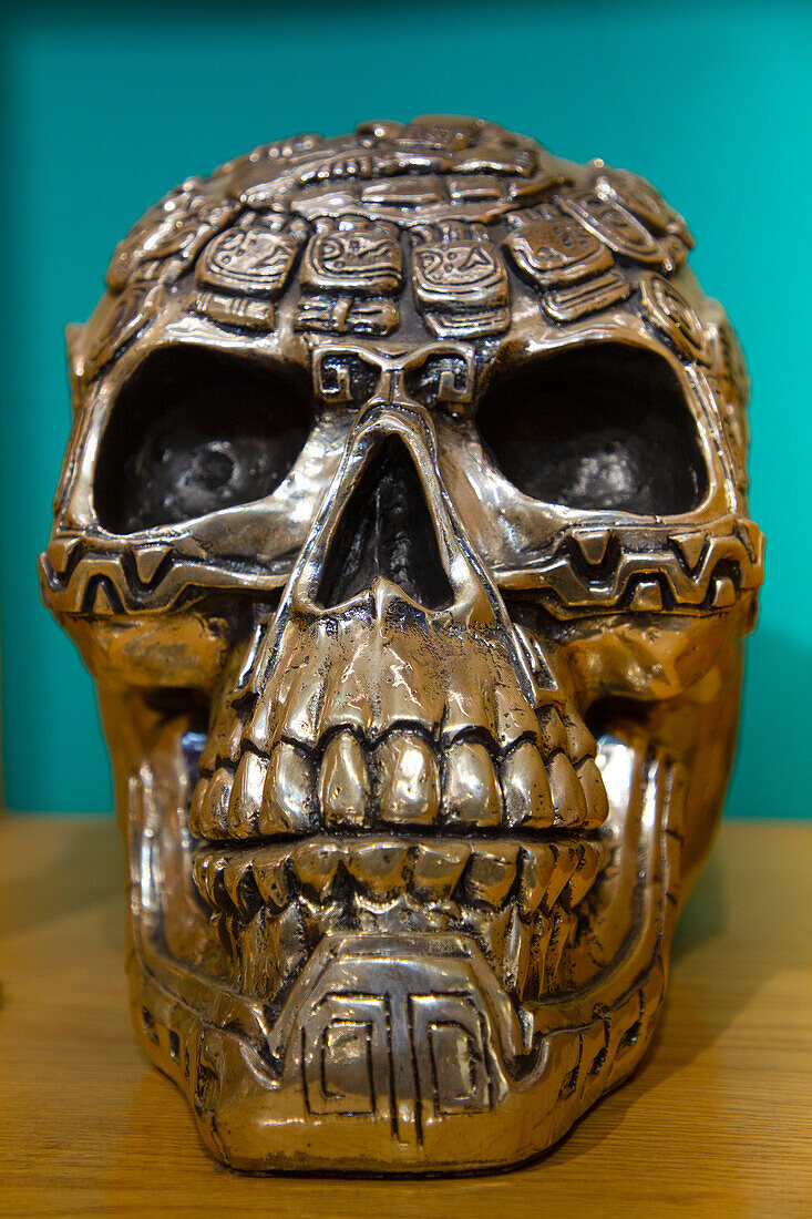 Silver Skull, Taxco, Guerrero, Mexico, North America\n