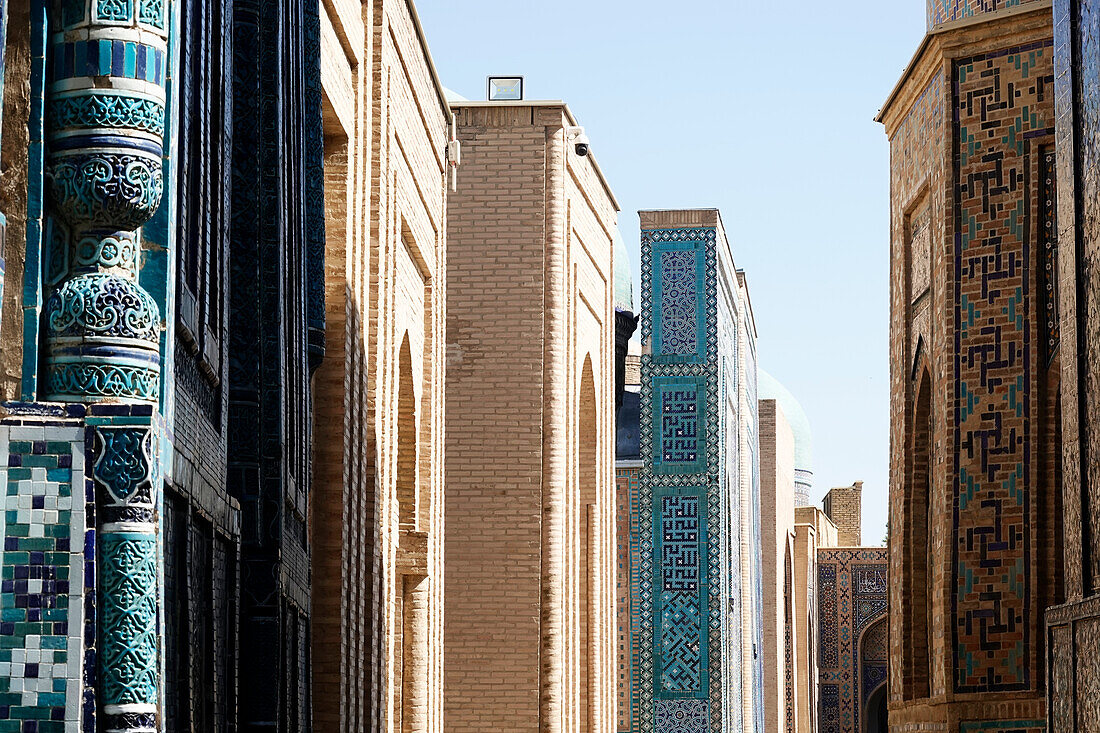 Die weltberühmte islamische Architektur von Samarkand, UNESCO-Welterbestätte, Usbekistan, Zentralasien, Asien