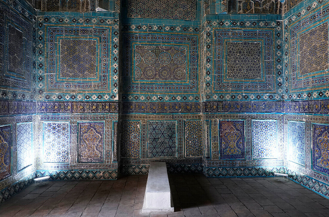 Die weltberühmte islamische Architektur von Samarkand, UNESCO-Welterbestätte, Usbekistan, Zentralasien, Asien