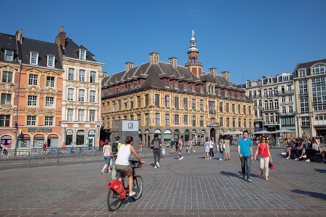 France, Nord, Lille, the old stock exchange\n