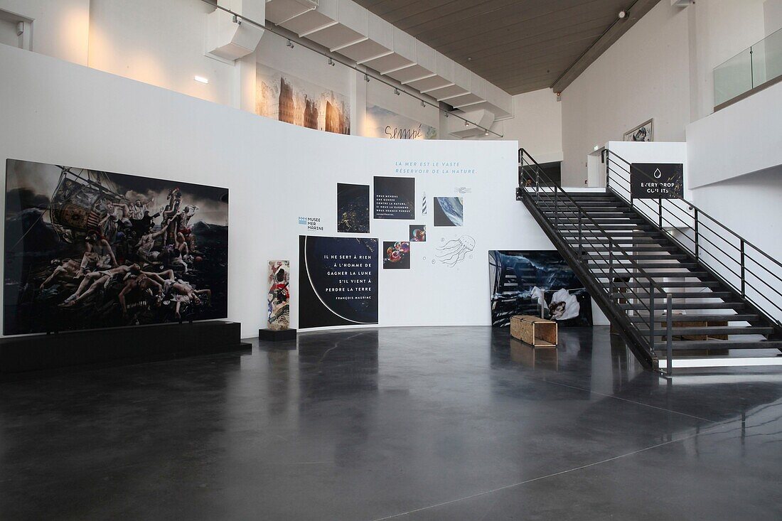 Frankreich, Gironde, Bordeaux, Mer Marine Museum, Saal, Bild Gérard Rancinan.