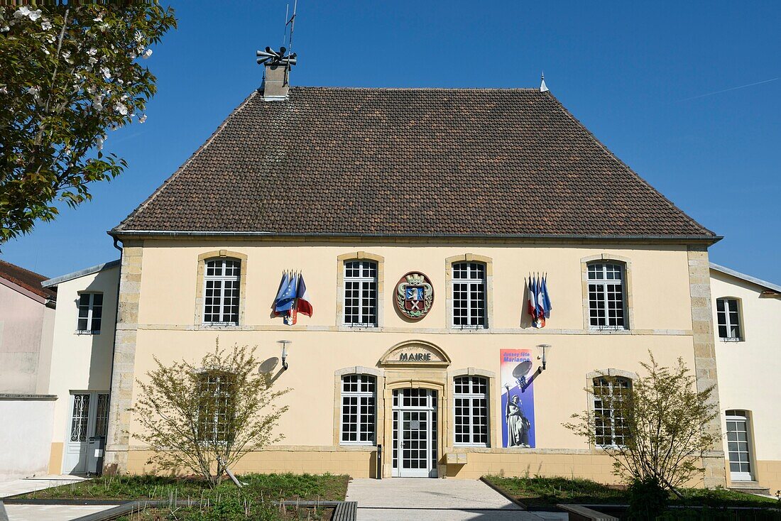 France, Haute Saone, Jussey, city Hall\n