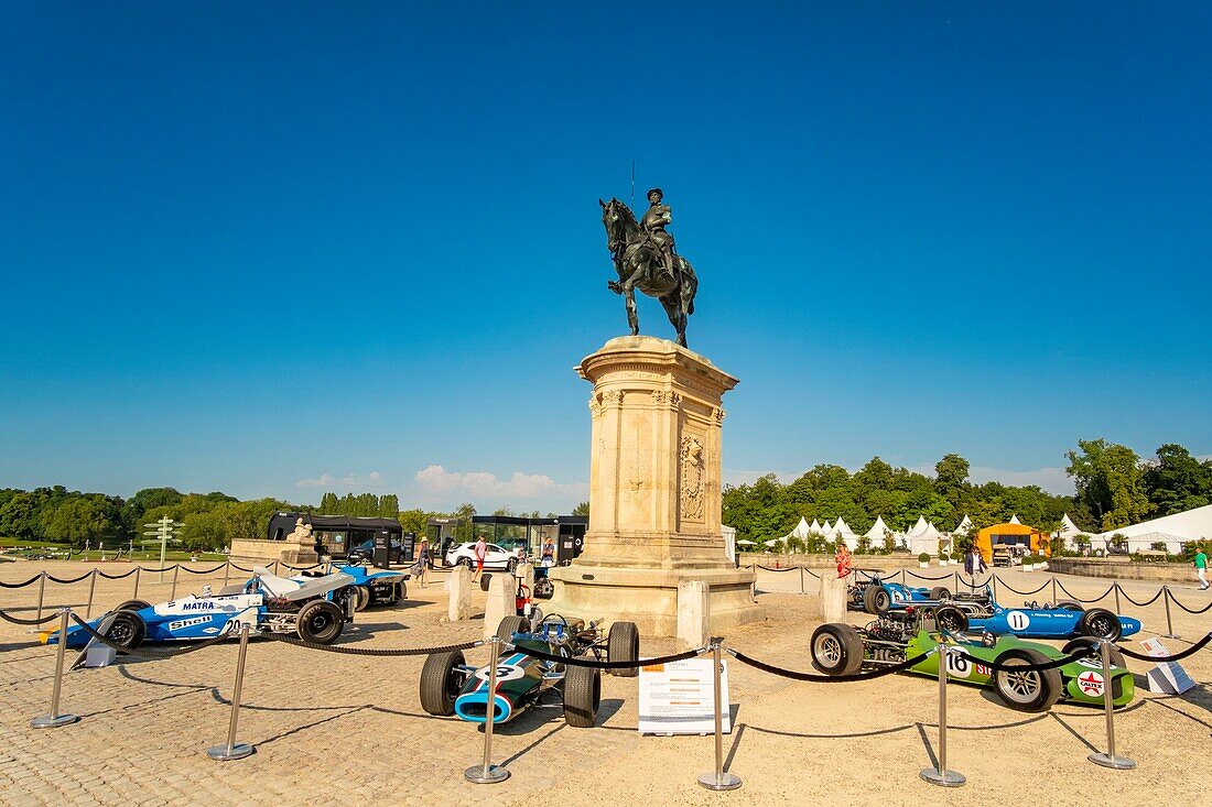 France, Oise, Chantilly, Chateau de Chantilly, 5th edition of Chantilly Arts & Elegance Richard Mille, a day devoted to vintage and collections cars\n