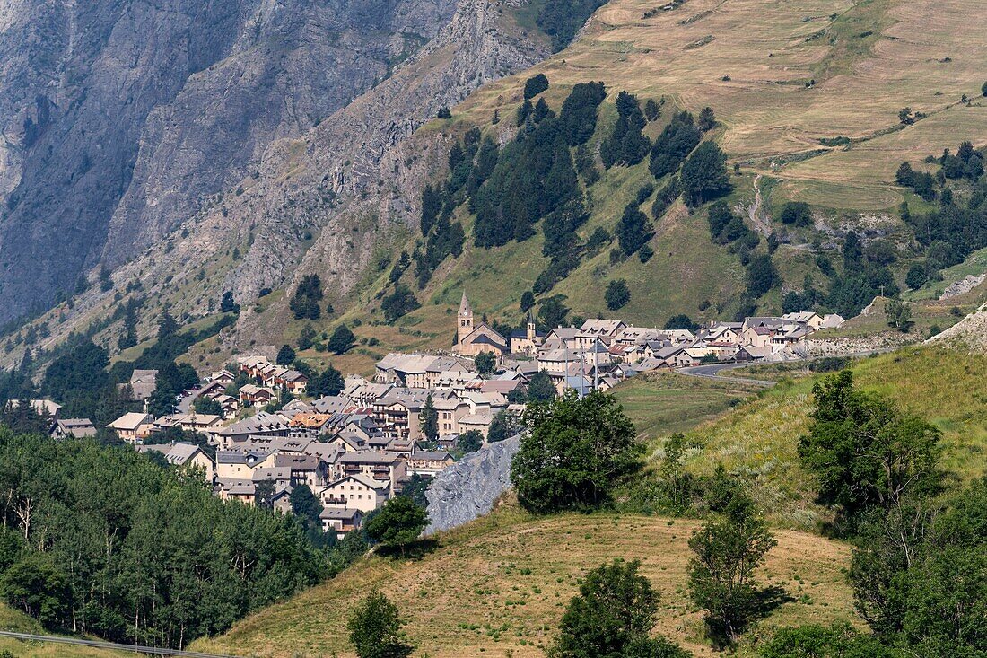 Frankreich, Hautes Alpes, Dorf Villar d'Arène