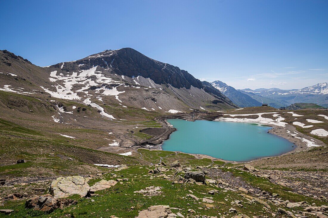 Frankreich, Hautes Alpes, Nationalpark Ecrins, Orcieres Merlette, Naturreservat des Zirkus des Grand Lac des Estaris