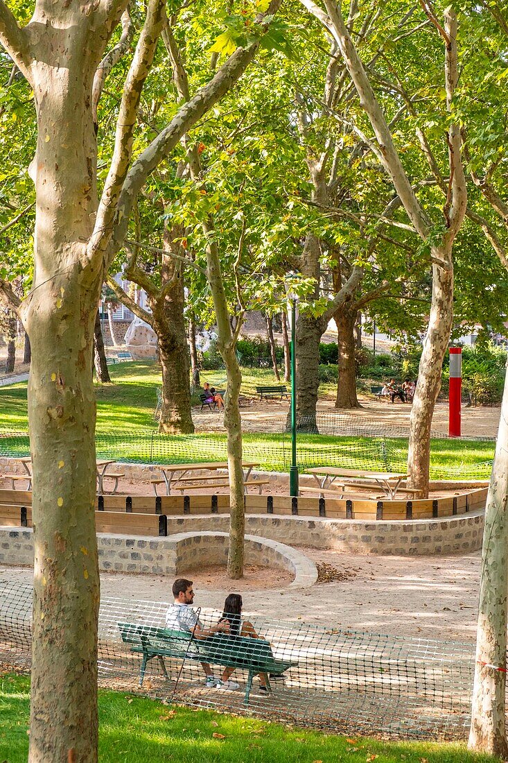 France, Paris, 15th arrondissement, Georges Brassens Park\n