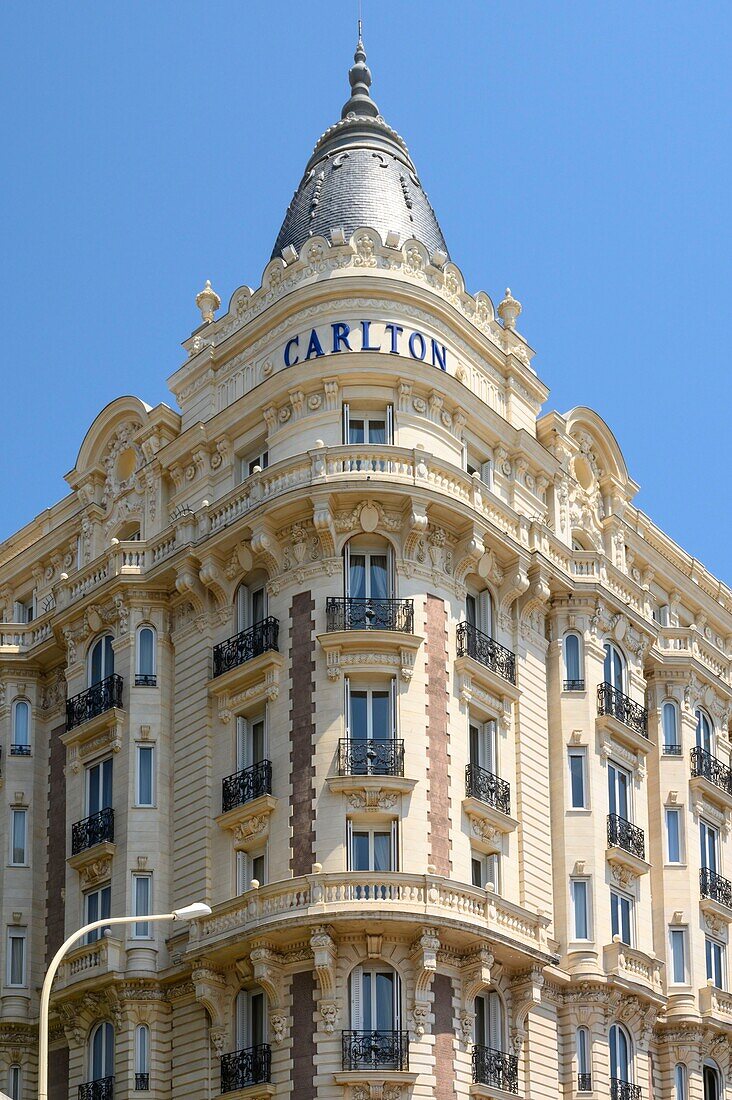 France, Alpes-Maritimes , Cannes, La Croisette, Carlton hotel\n