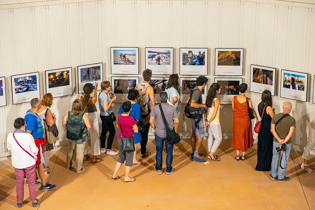 Frankreich, Pyrenees Orientales, Perpignan, Kloster Minimes während des 31. VISA-Fotojournalismus-Festivals für das Bild