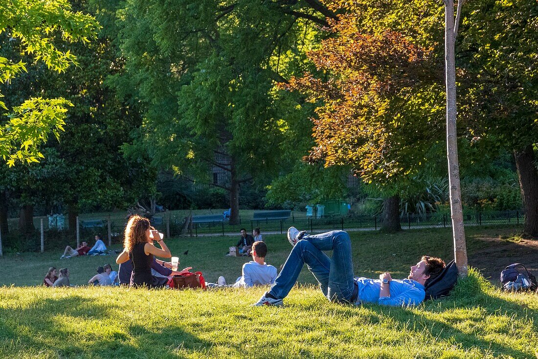 Frankreich, Paris, der Parc Monceau