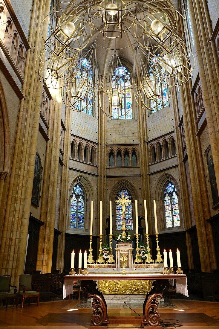 Frankreich, Cote d'Or, Dijon, von der UNESCO zum Weltkulturerbe erklärtes Gebiet, Kathedrale Saint Benigne