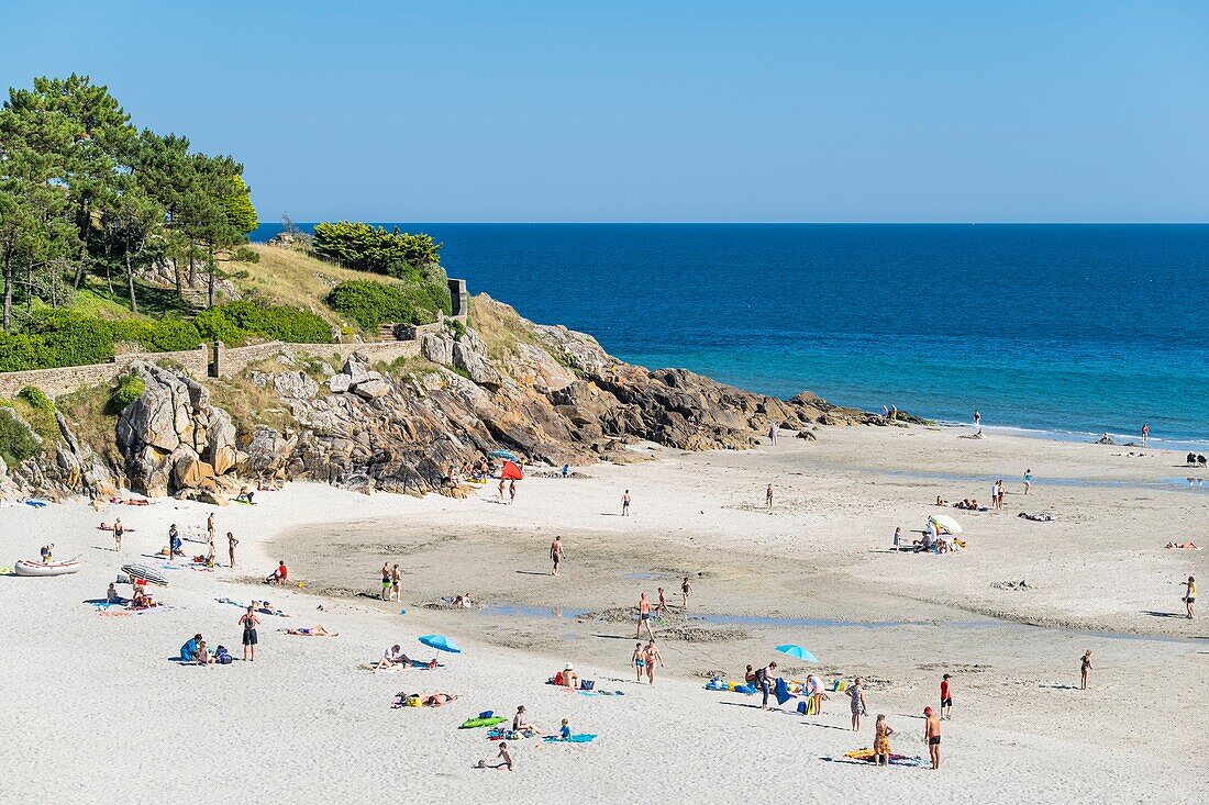 France, Finistere, Aven Country, Nevez, Rospico beach\n