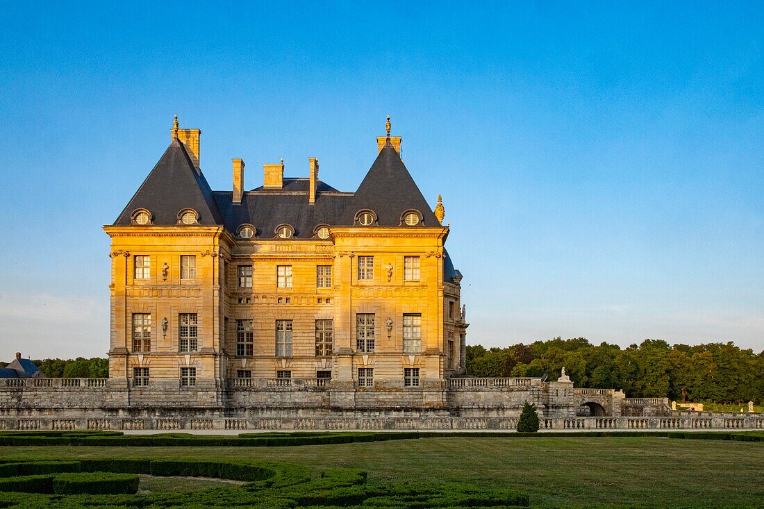 Frankreich, Seine et Marne, Maincy, das Schloss von Vaux le Vicomte