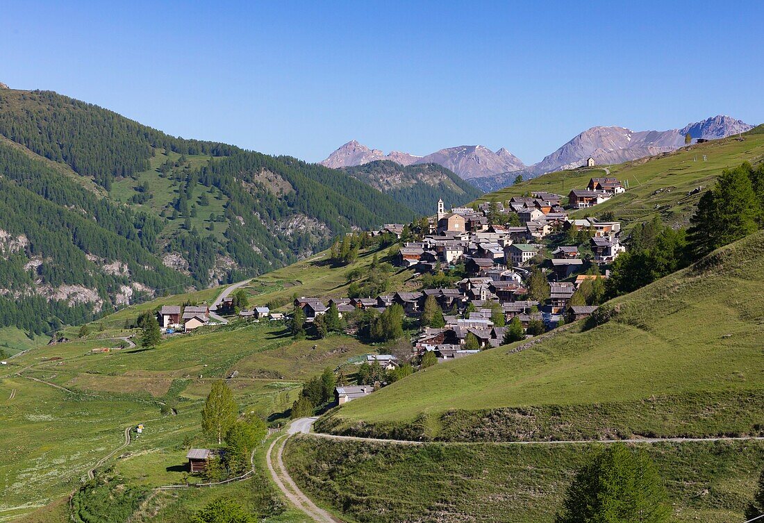 Frankreich, Hautes Alpes, Saint Veran, regionaler Naturpark Queyras
