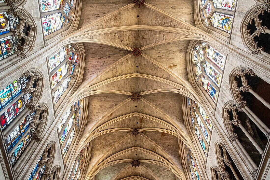 Frankreich, Paris, die Kirche Saint Severin