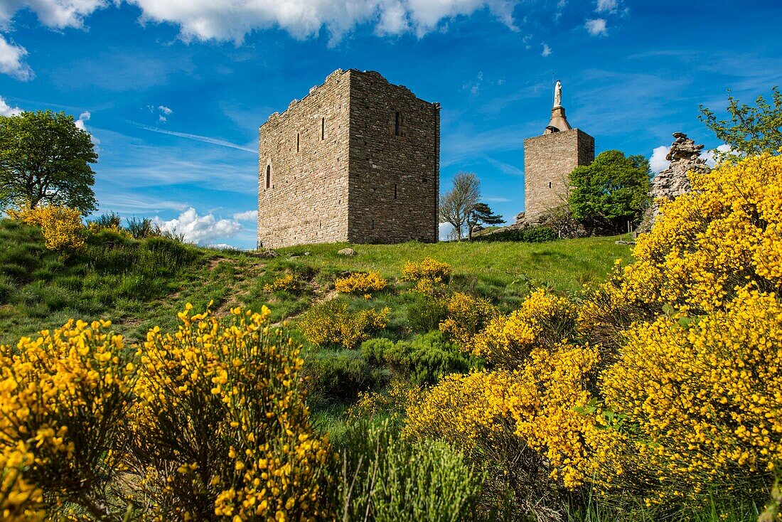 France, Lozere, Luc, Chateau de Luc, Stevenson trail\n