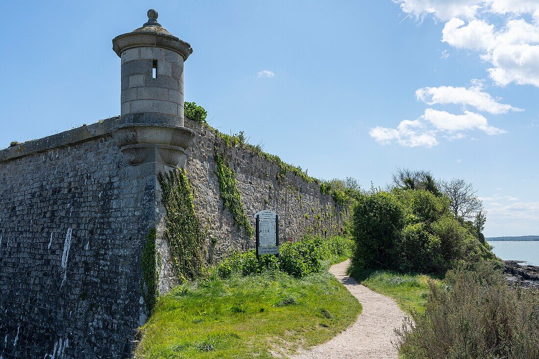 France, Manche, Saint-Vaast la Hougue, Fort de la Hougue listed as World Heritage by UNESCO\n