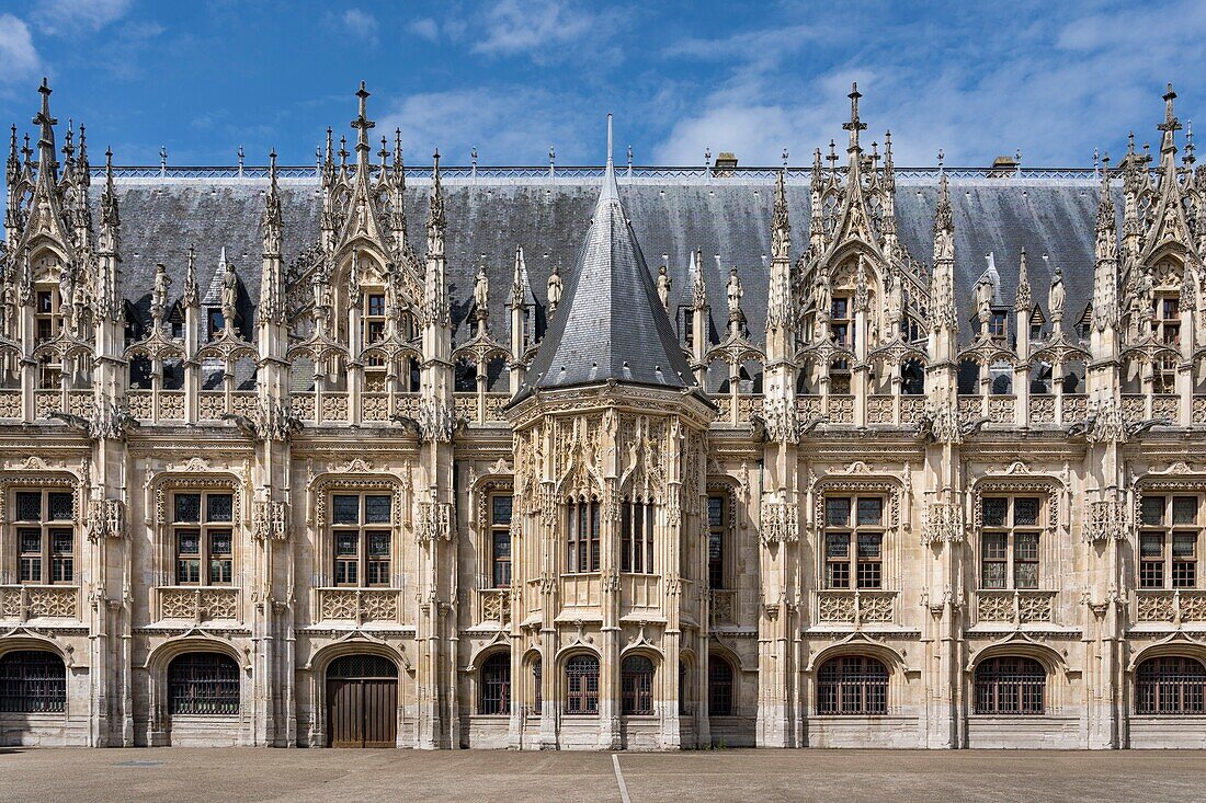 Frankreich, Seine Maritime, Rouen, Cour d'appel de Rouen, Gerichtsgebäude, ehemaliger Echiquier de Normandie