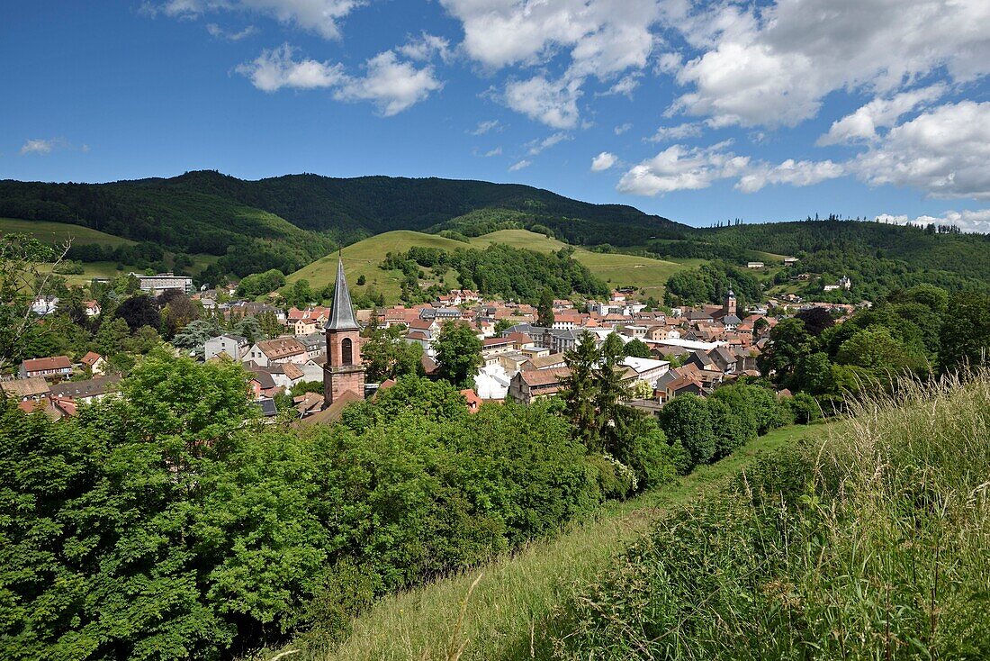 France, Haut Rhin, Sainte Marie aux Mines, the city\n