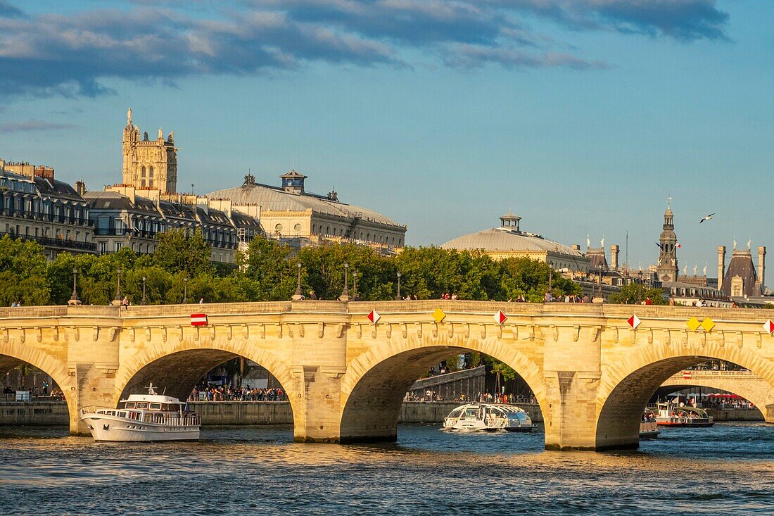 Frankreich, Paris, von der UNESCO zum Weltkulturerbe erklärtes Gebiet, die Pont Neuf