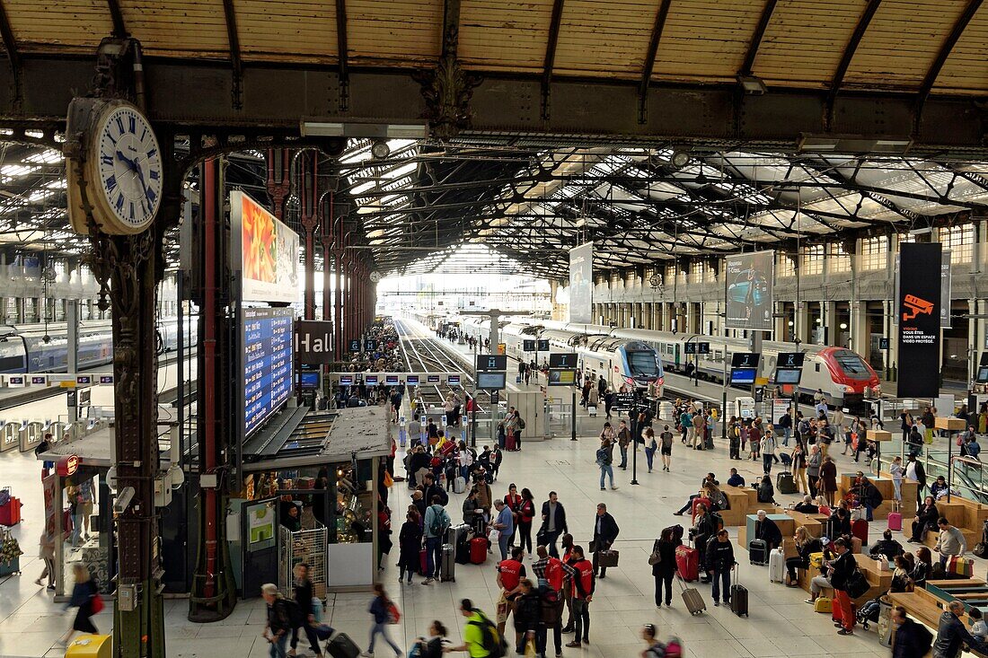 France, Paris, Gare de Lyon Railway Station\n