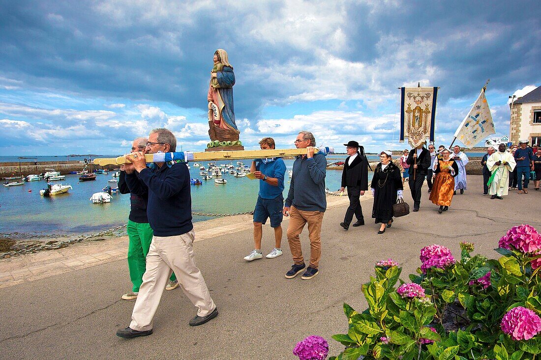 France, Morbihan, Saint Pierre Quiberon, Portivy, the Pardon of Our Lady of Lotivy\n