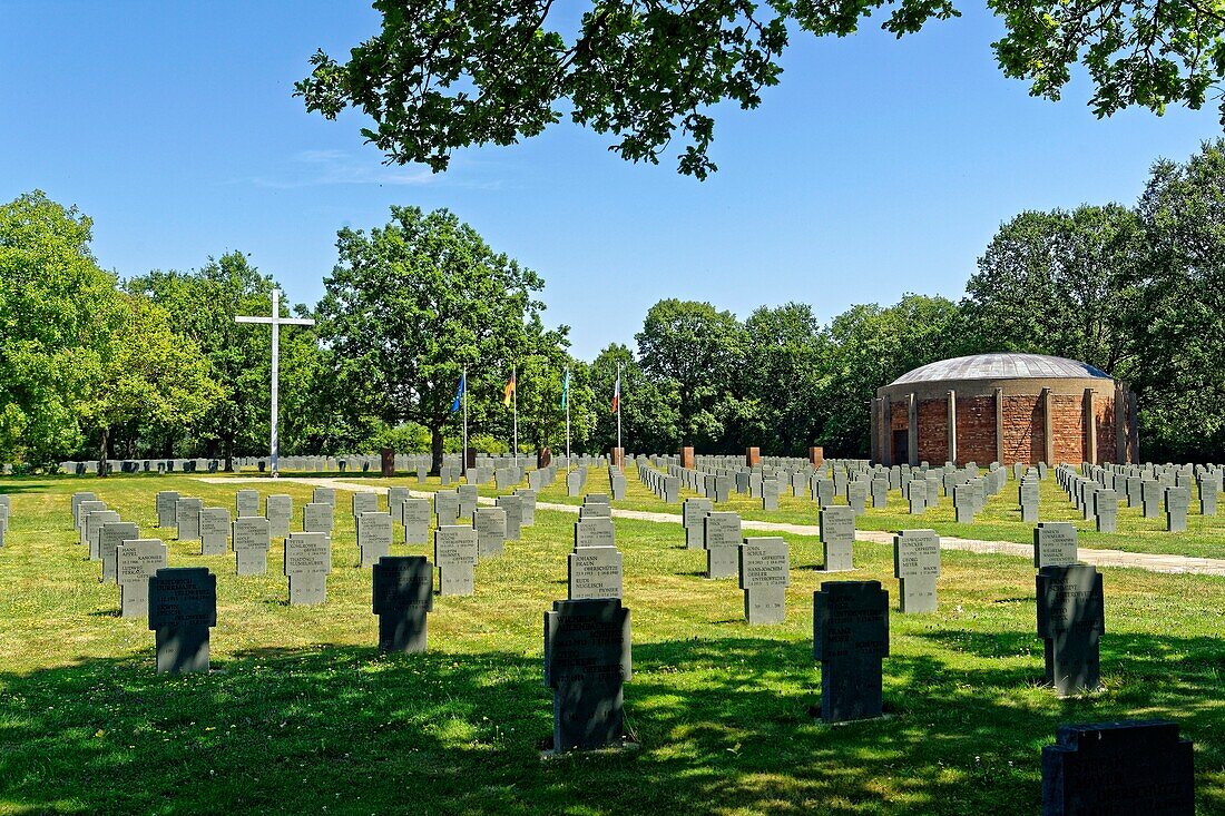 France, Bas Rhin, Niederbronn les Bains, German military cemetery\n