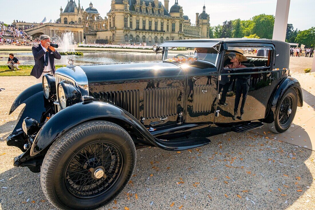 France, Oise, Chantilly, Chateau de Chantilly, 5th edition of Chantilly Arts & Elegance Richard Mille, a day devoted to vintage and collections cars\n