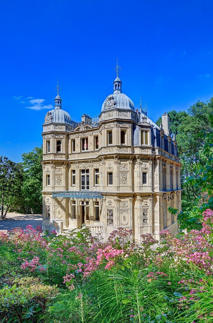 France, Yvelines, Port-Marly, the castle of Monte-Cristo built for alexandre Dumas\n