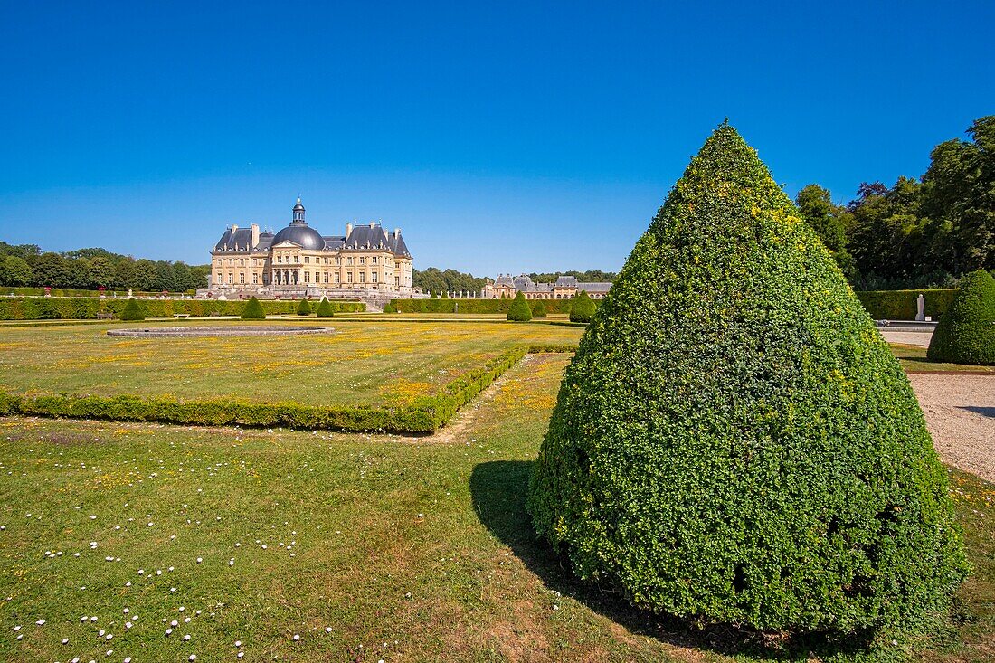 France, Seine et Marne, Maincy, the castle of Vaux le Vicomte\n