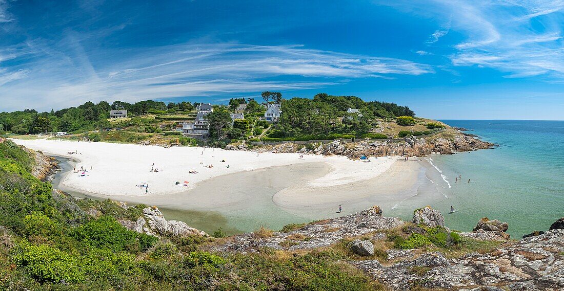 France, Finistere, Aven Country, Nevez, Rospico beach\n